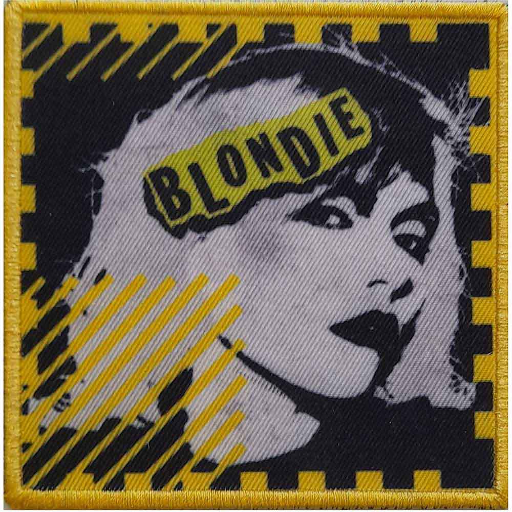Blondie Standard Patch Punk Logo Mono