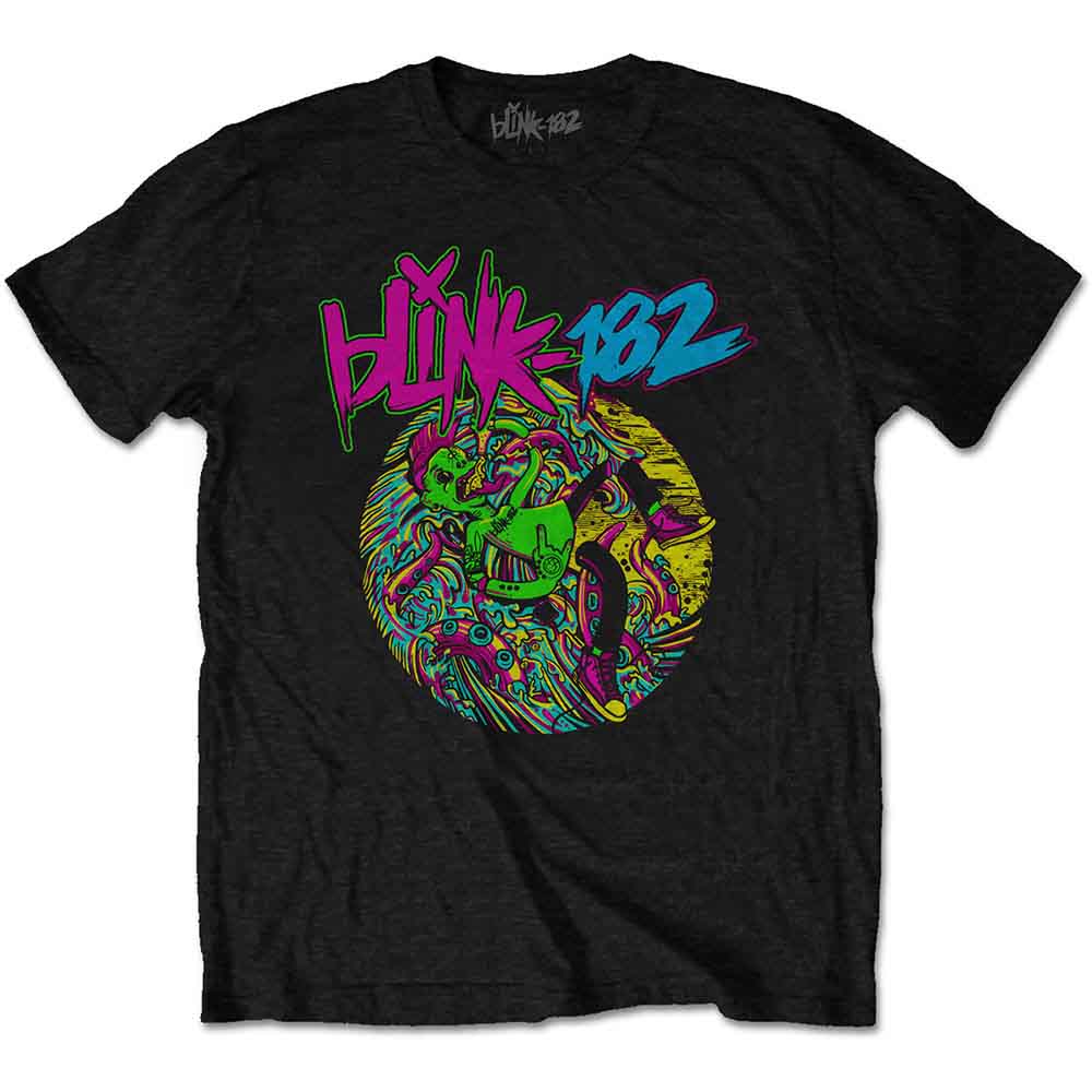 Blink-182 Unisex T-Shirt Overboard Event Black (XL)