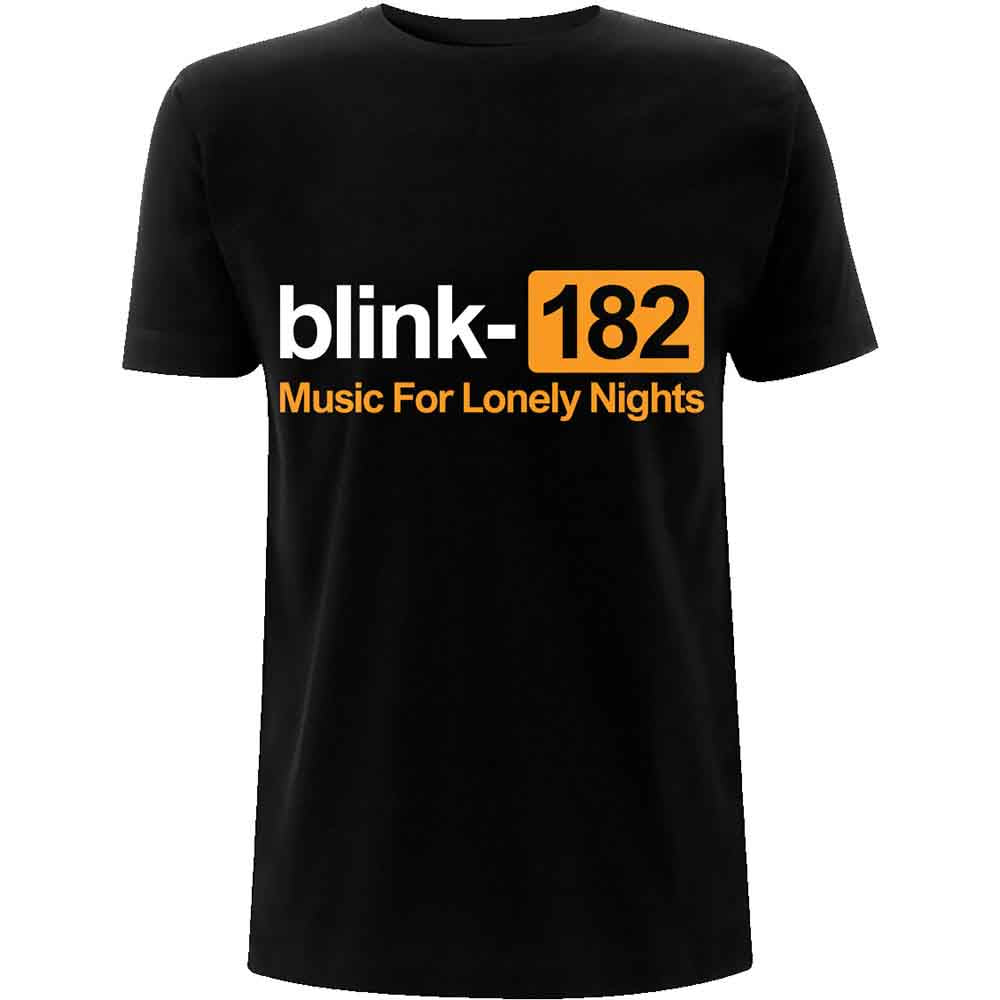 Blink-182 Unisex T-Shirt Lonely Nights Black (XXL)