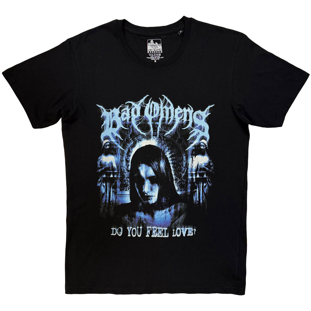 Bad Omens Unisex T-Shirt Goth Girl Black (S)