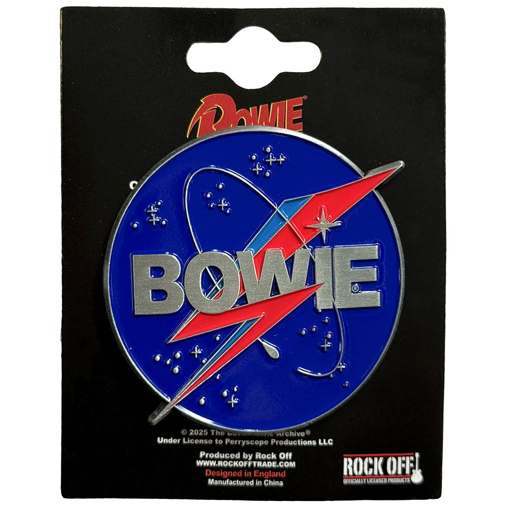 David Bowie Pin Badge NASA