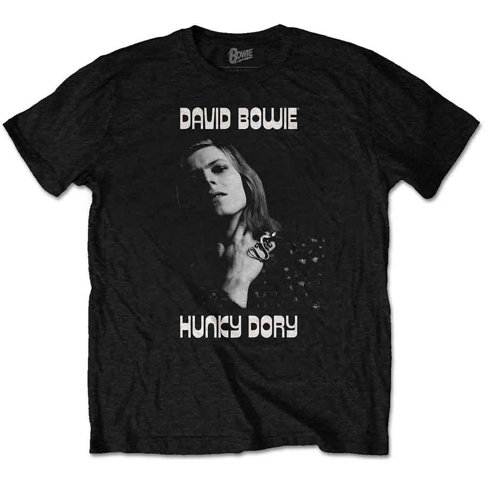 David Bowie Unisex T-Shirt Hunky Dory 1 Black (M)