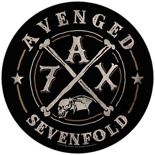 Avenged Sevenfold Back Patch A7X