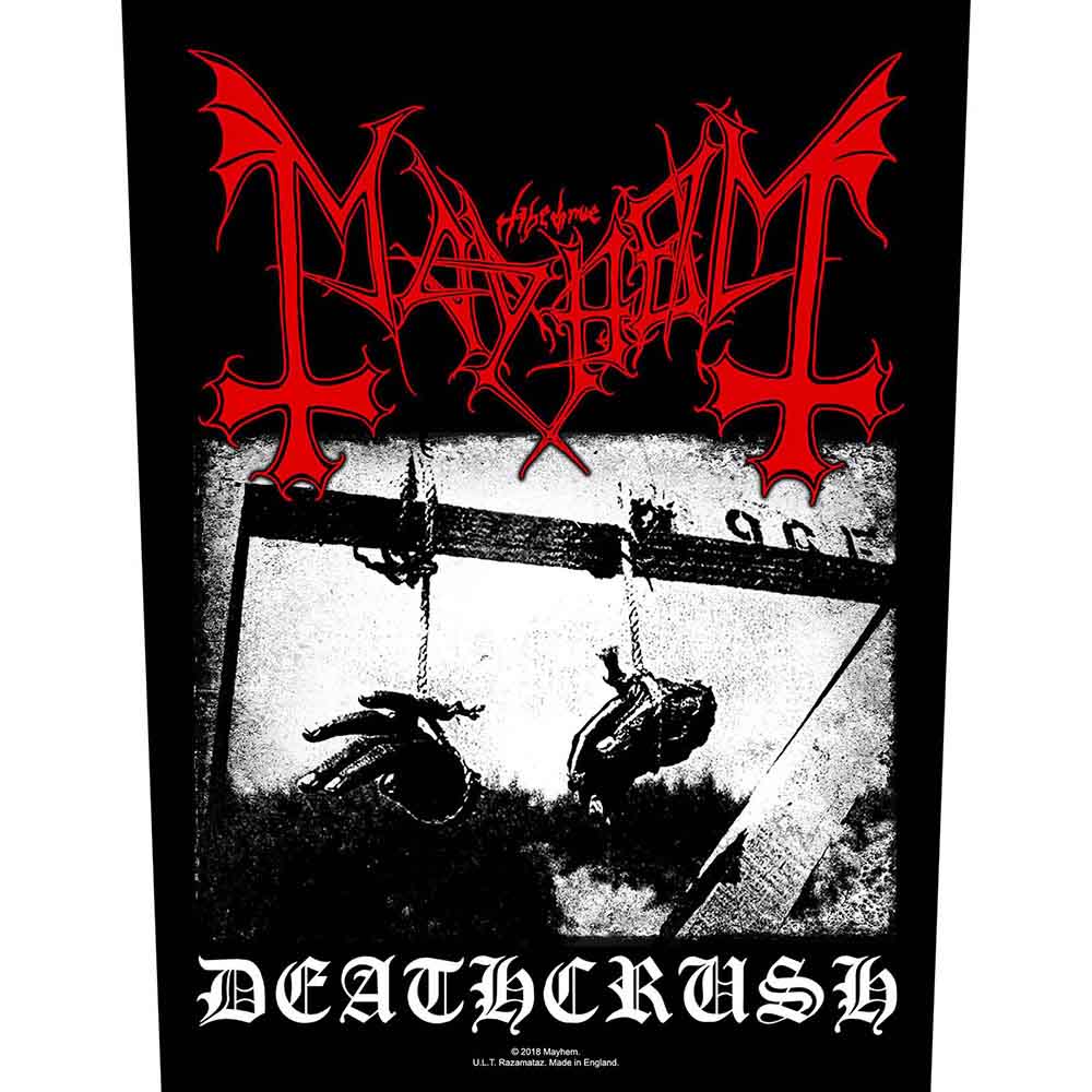 Mayhem Back Patch Deathcrush