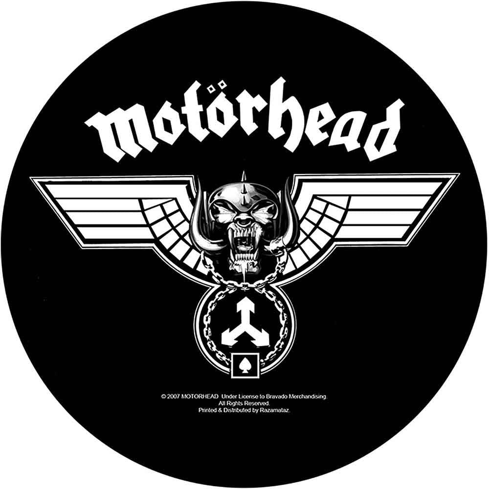 Motorhead Back Patch Hammered