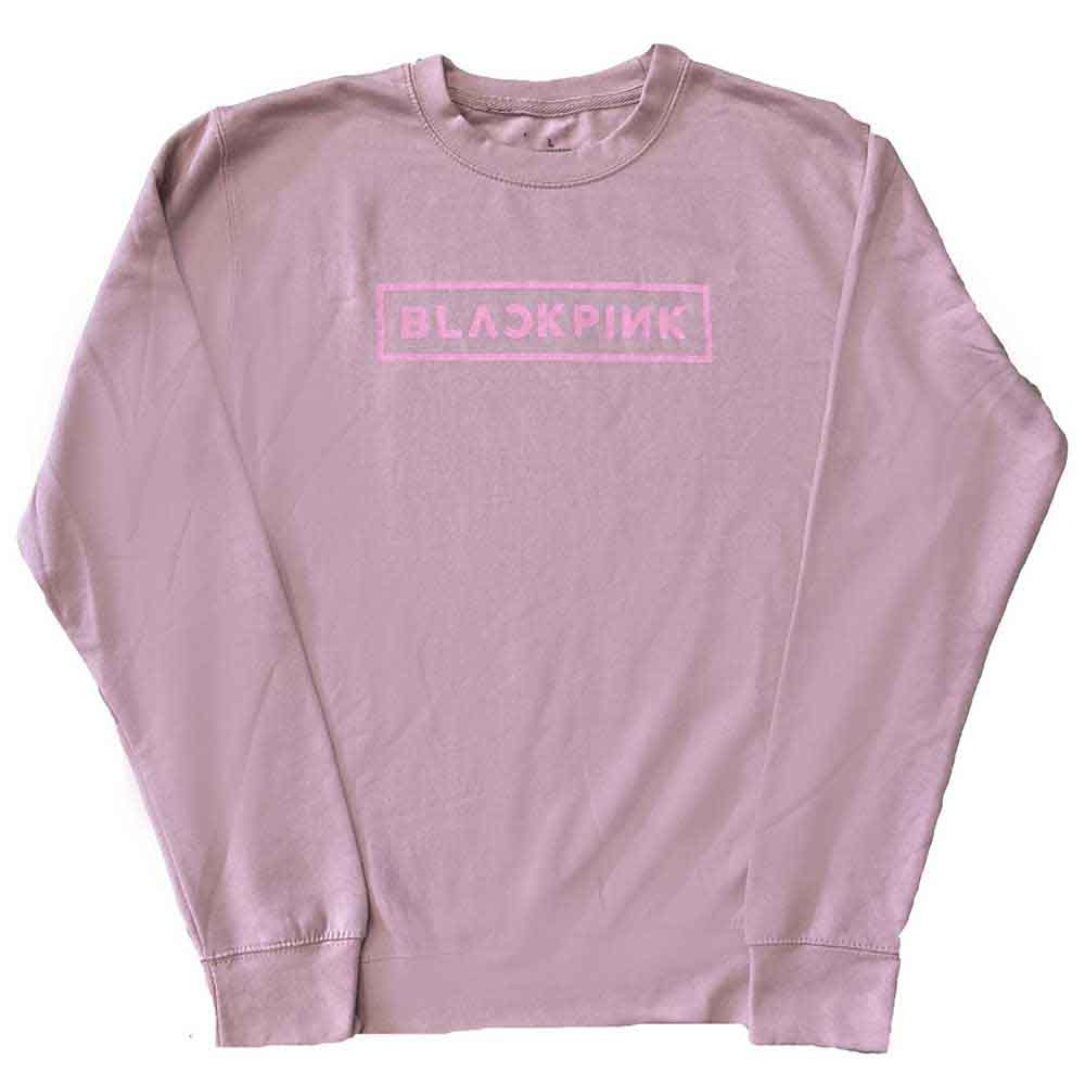 BlackPink Unisex Sweatshirt Logo Pink (XXL)