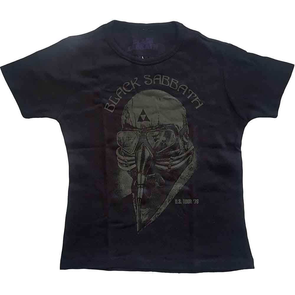 Black Sabbath Ladies Fashion T-Shirt US Tour 1978 Black (L)