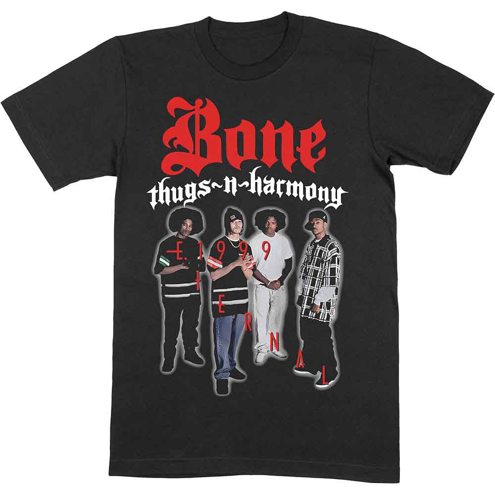 Bone Thugs-n-Harmony Unisex T-Shirt e.1999 Black (M)