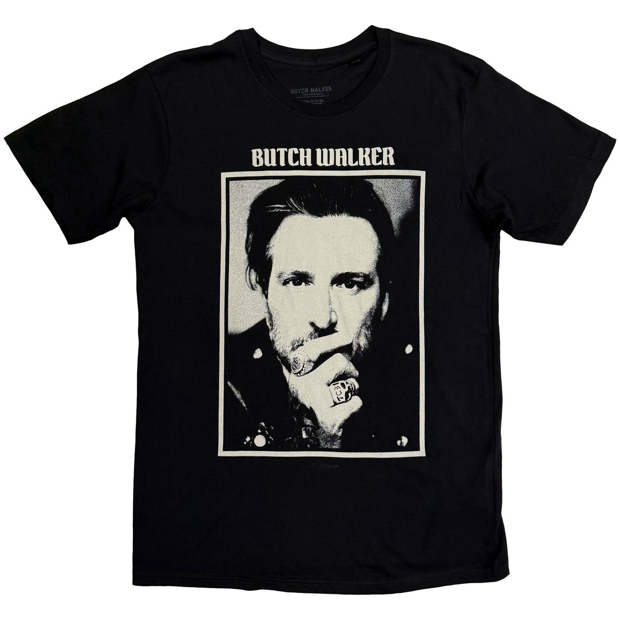 Butch Walker Unisex T-Shirt Skull Ring Black (XL)