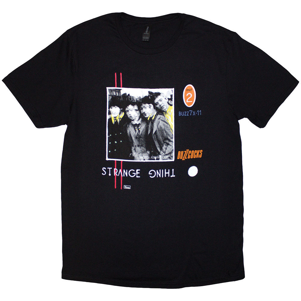Buzzcocks Unisex T-Shirt Strange Thing Black (M)