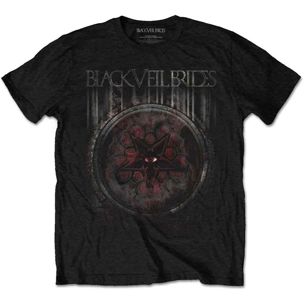 Black Veil Brides Unisex T-Shirt Rusted Black (S)