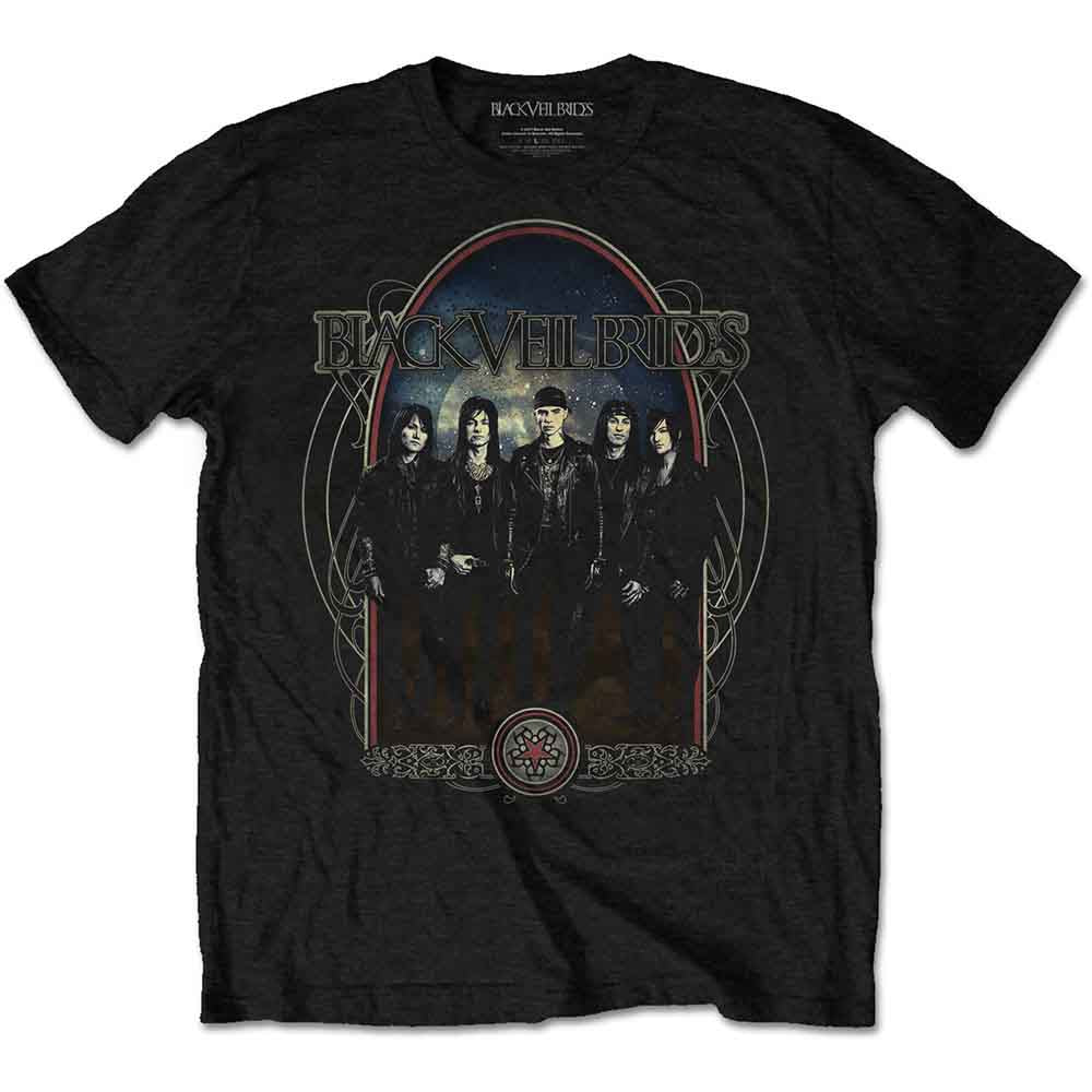 Black Veil Brides Men's T-Shirt Ornaments Black (XL)