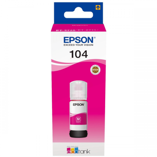 Epson 104 EcoTank Magenta Ink Bottle 70ml