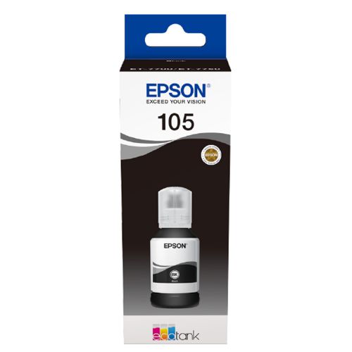 Epson 105 EcoTank Black Ink Bottle 140ml