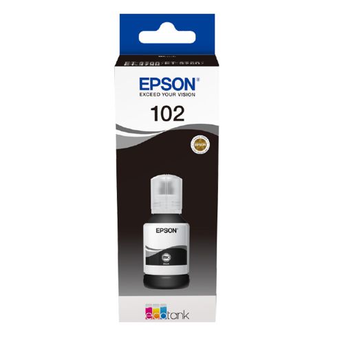 Epson 102 EcoTank Black Ink Bottle 127ml