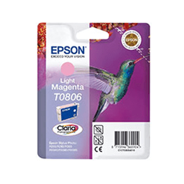Epson T0806 Hummingbird Light Magenta Standard Capacity Ink Cartridge 7ml