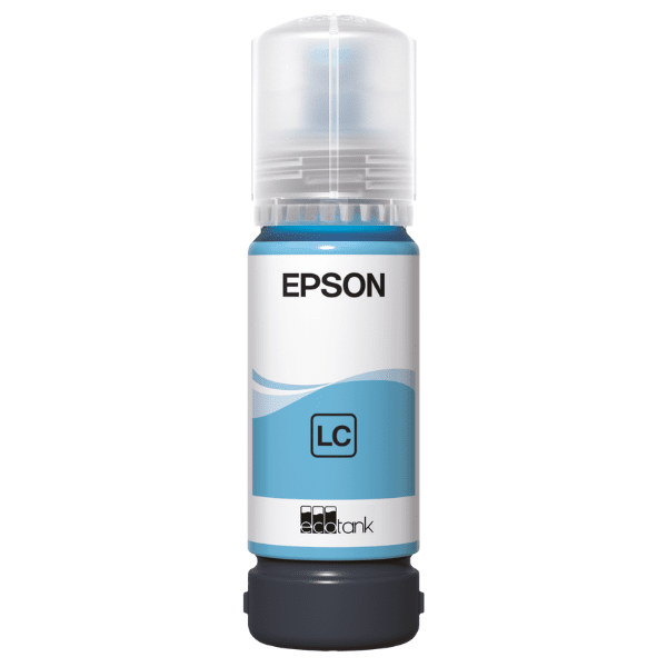 Epson 107 EcoTank Light Cyan Ink Bottle 70ml for ET-18100