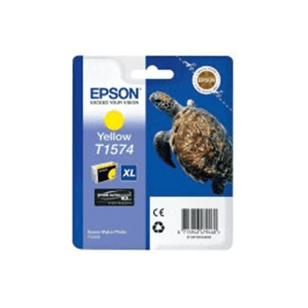 Epson T1574 Turtle Yellow Standard Capacity Ink Cartridge 26ml