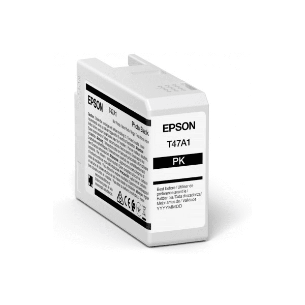 Epson T47A1 Photo Black Ink Cartridge 50ml for SureColor P900