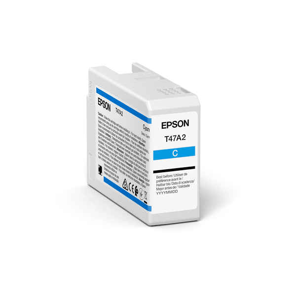 Epson T47A1 Cyan Ink Cartridge 50ml for SureColor P900