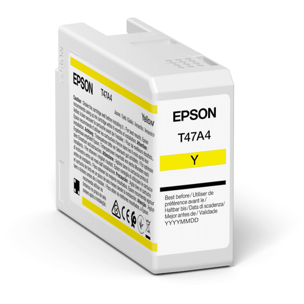 Epson T47A3 Yellow Ink Cartridge 50ml for SureColor P900