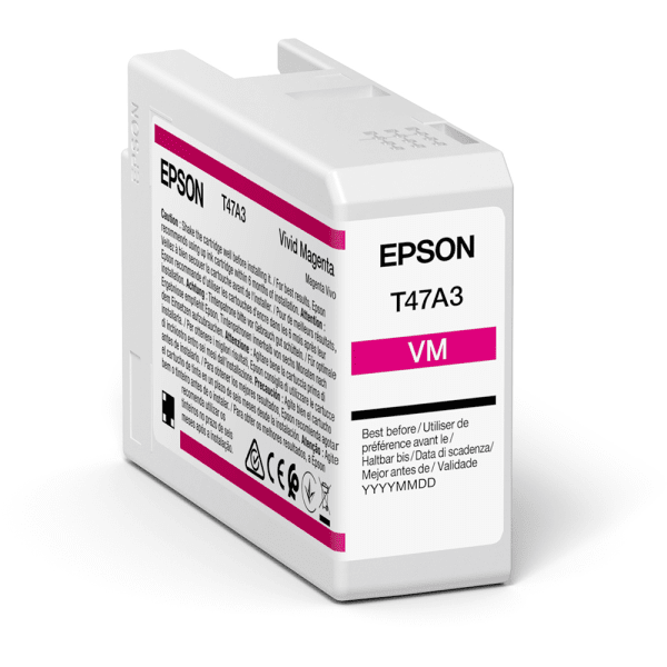 Epson T47A6 Vivid Light Magenta Ink Cartridge 50ml for SureColor P900