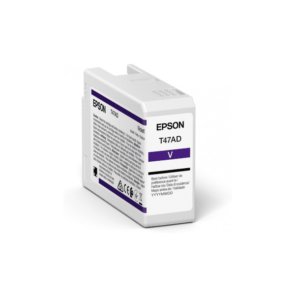 Epson T47AD Violet Ink Cartridge 50ml for SureColor P900