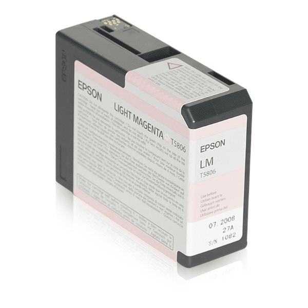 Epson T5806 Light Magenta Ink Cartridge 80ml for Stylus Pro 3880