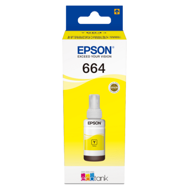 Epson 664 EcoTank Yellow Ink Bottle 70ml