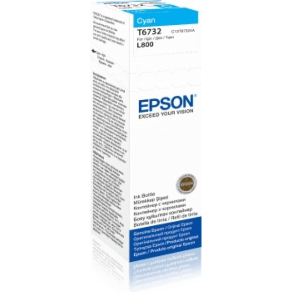 Epson T6732 EcoTank Cyan Standard Capacity Ink Bottle 70ml
