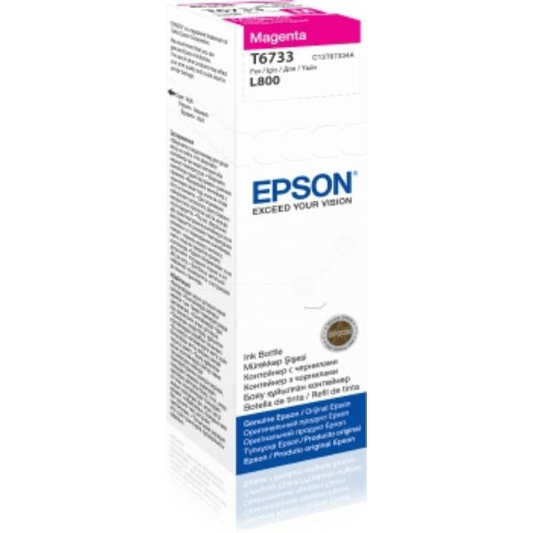 Epson T6733 EcoTank Magenta Standard Capacity Ink Bottle 70ml