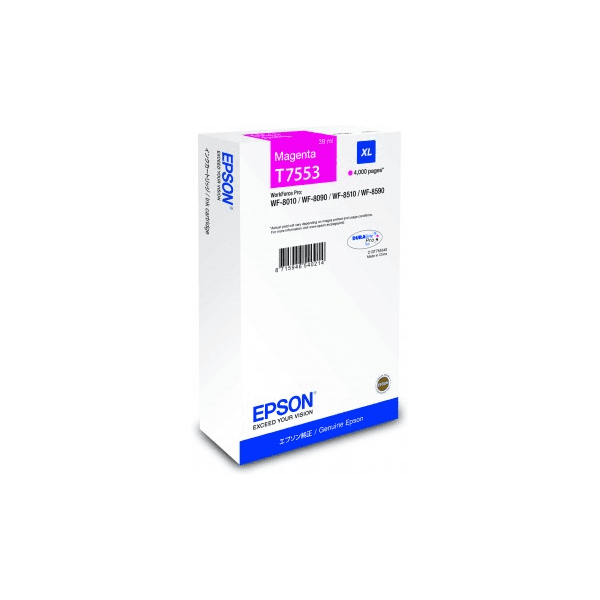 Epson T7553 Magenta Ink Cartridge 39ml