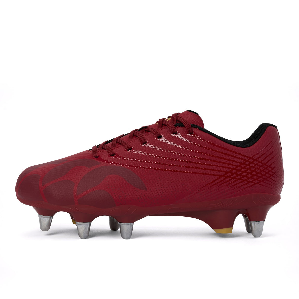 Canterbury Stampede Team SG Rugby Boots Red (UK Size 10.5)