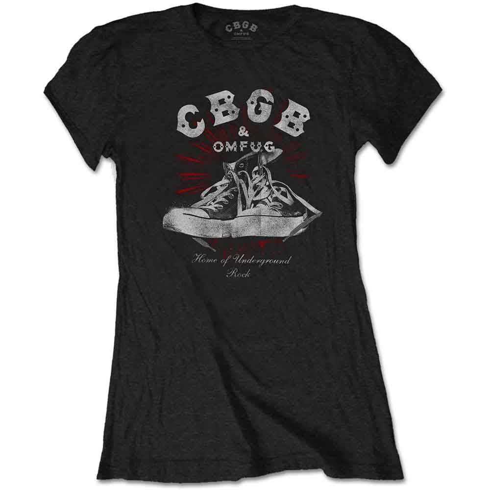 CBGB Ladies T-Shirt Converse Black (M)