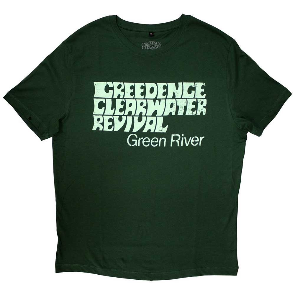 Creedence Clearwater Revival Unisex T-Short Green River (S)