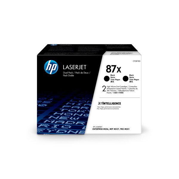 HP 87A Black High Capacity Toner for HP LaserJet Enterprise M506/M527 (Twin Pack)