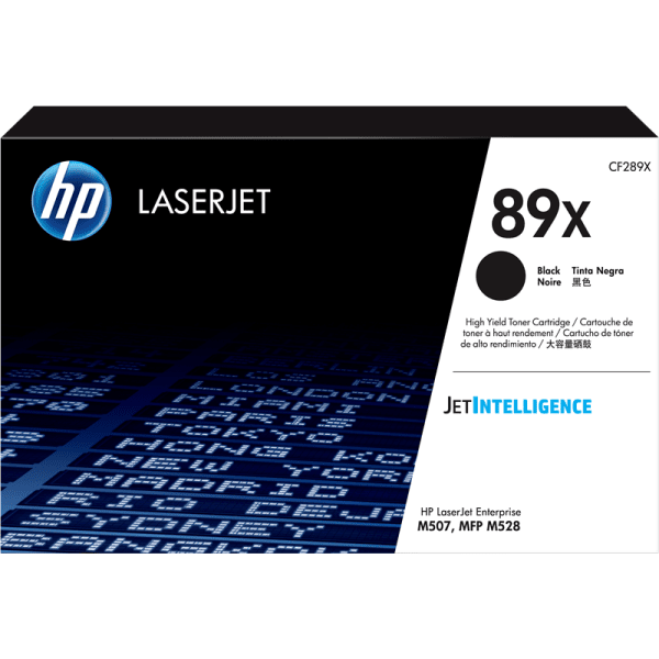 HP 89X Black High Capacity Toner for HP LaserJet Enterprise M507/M528