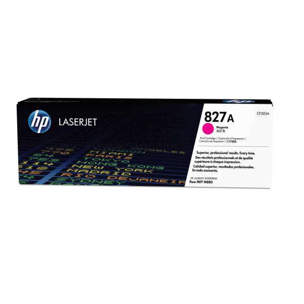 HP 827A Magenta Standard Capacity Toner for HP Color LaserJet Enterprise M880