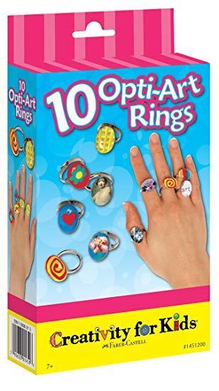 Creativity for Kids Mini Kit Opti-Art Rings
