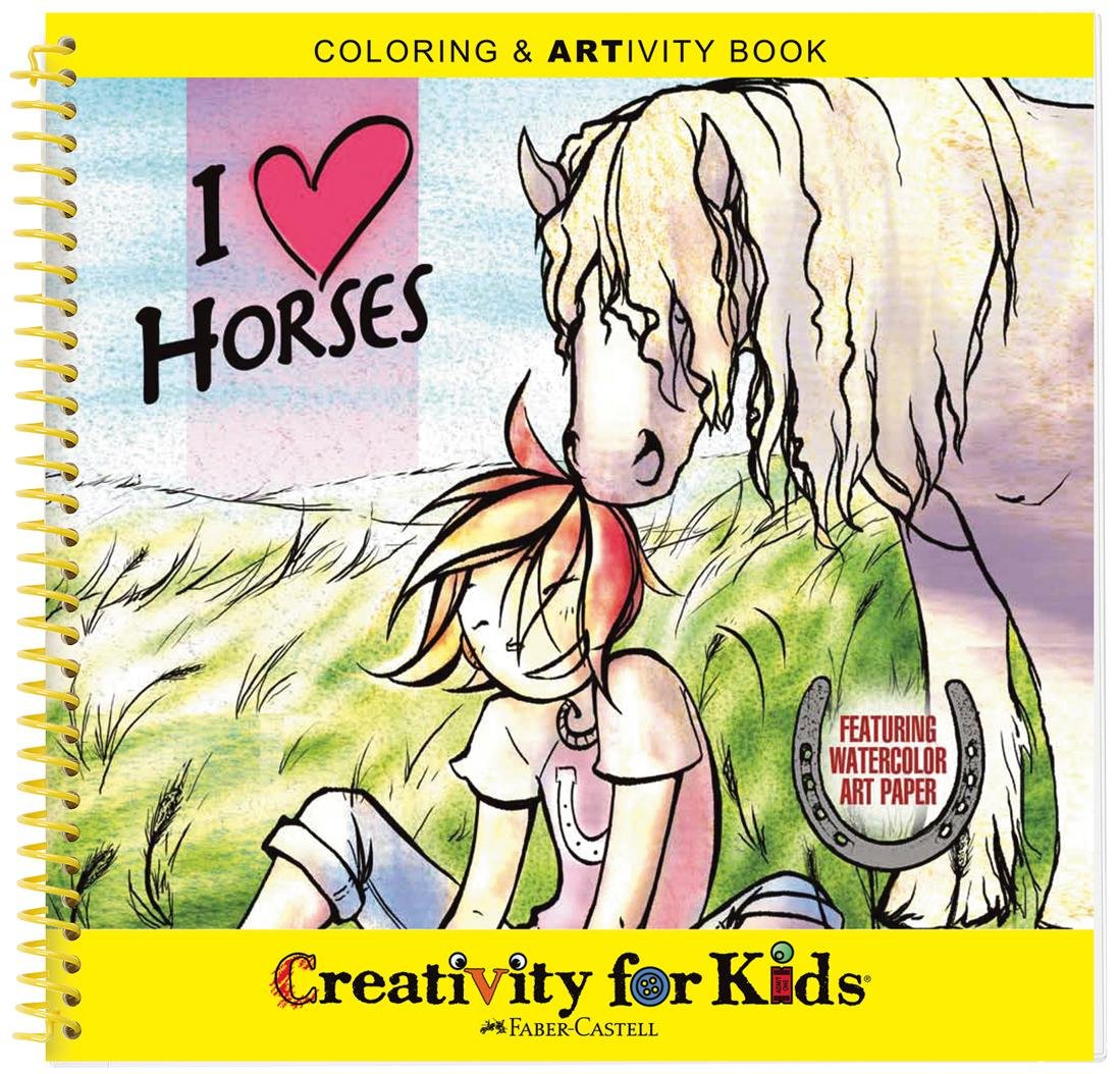 Creativity for Kids Artivity Book - I Love Horses