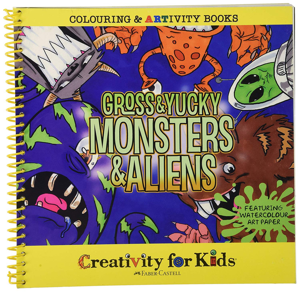 Creativity for Kids Artivity Book - Gross & Yucky Monsters