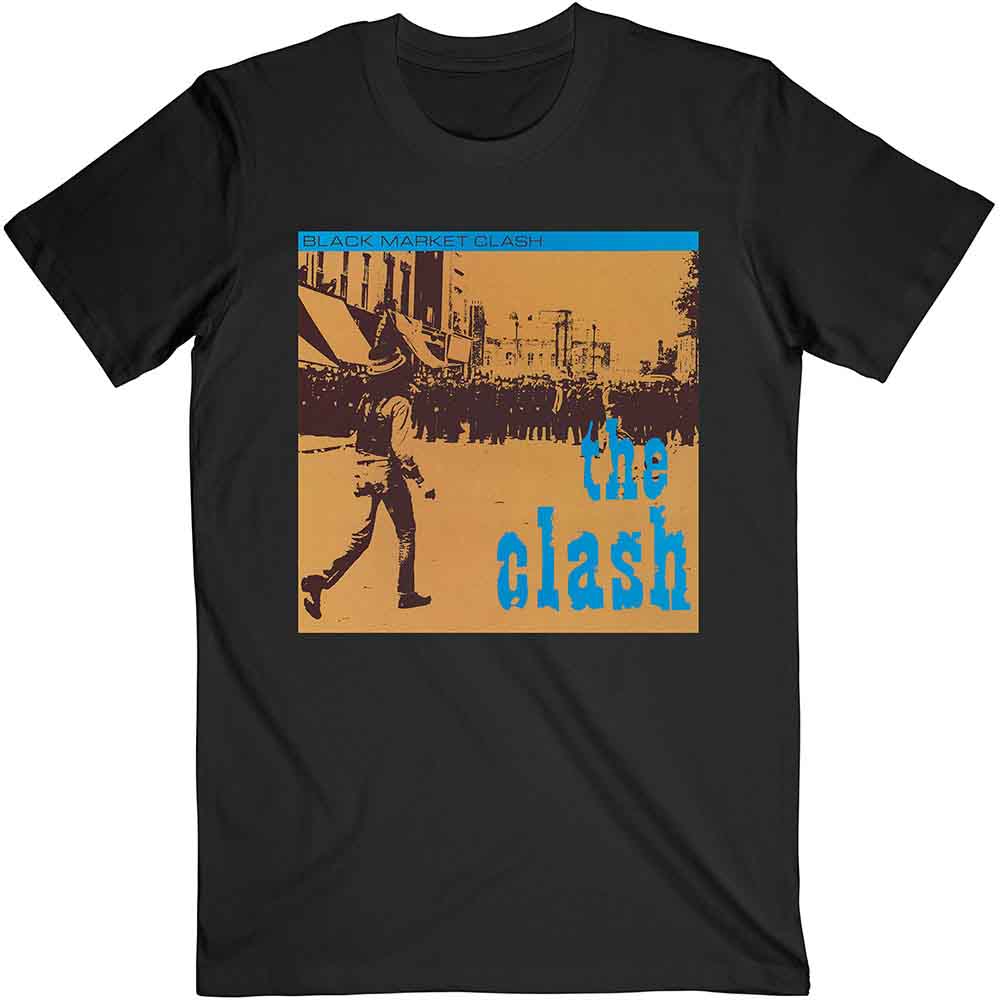The Clash Unisex T-Shirt Black Market Black (XXL)