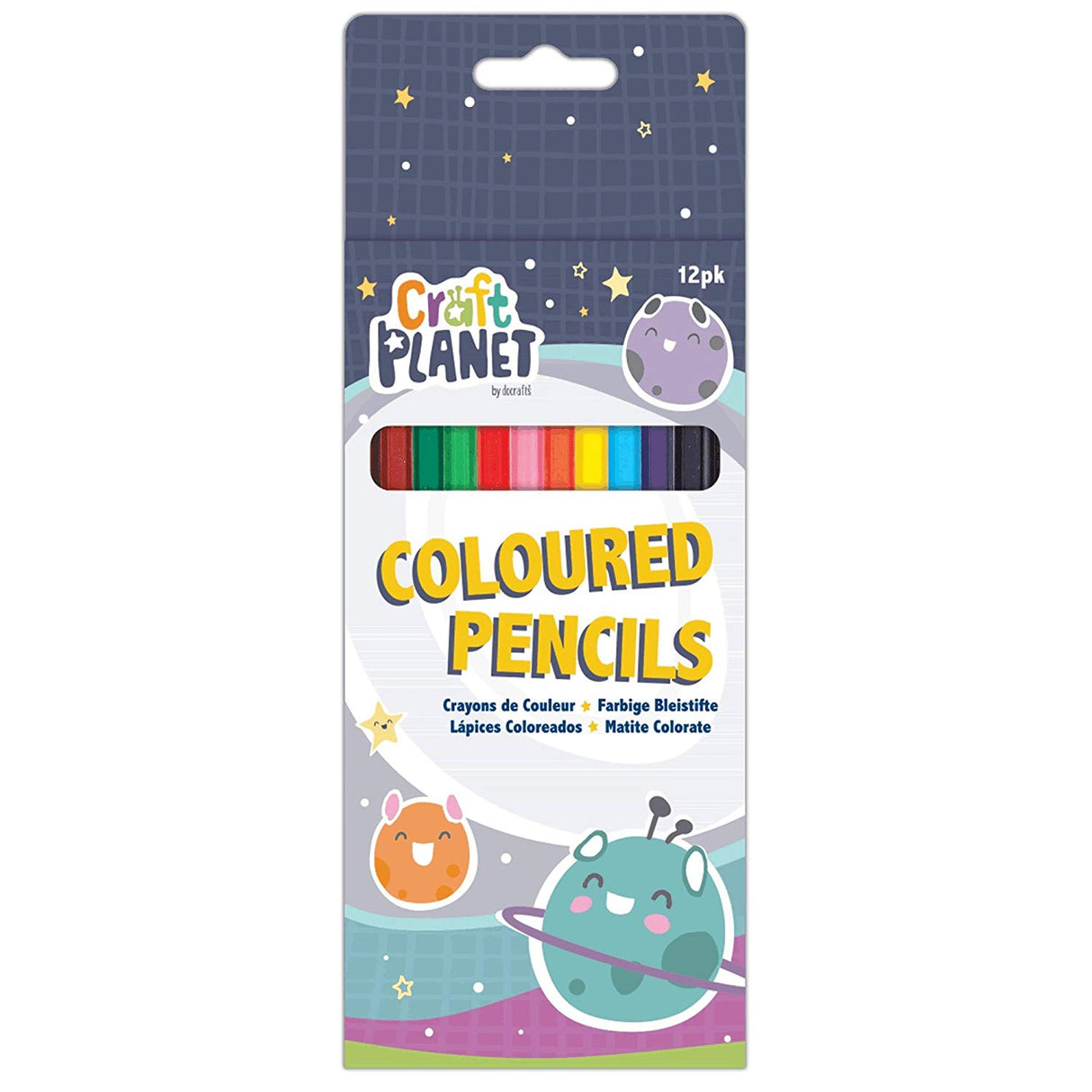 Craft Planet Coloured Pencils (12pk)