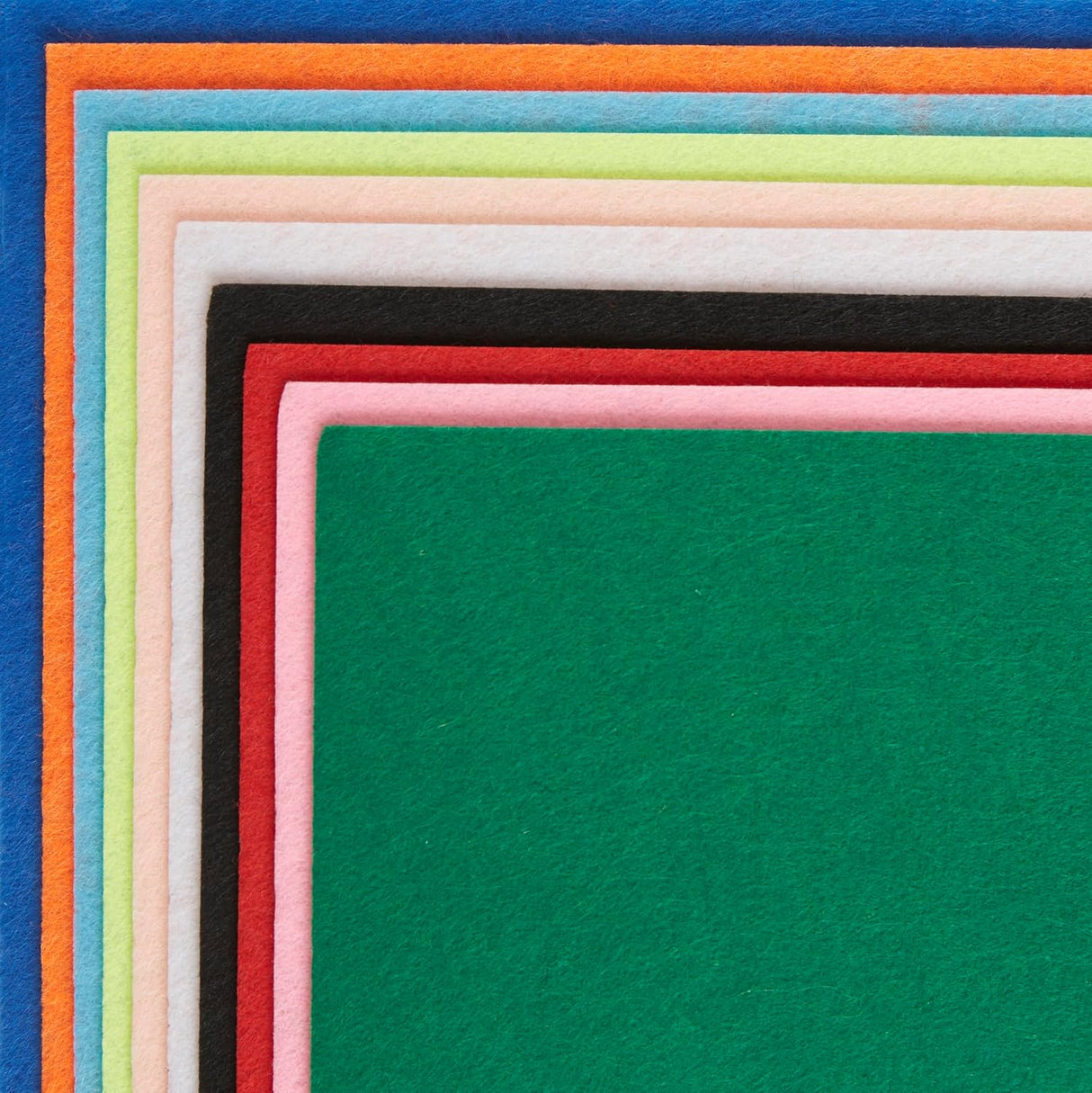 Craft Planet Felt Squares 450 x 450mm Assorted (10pk)