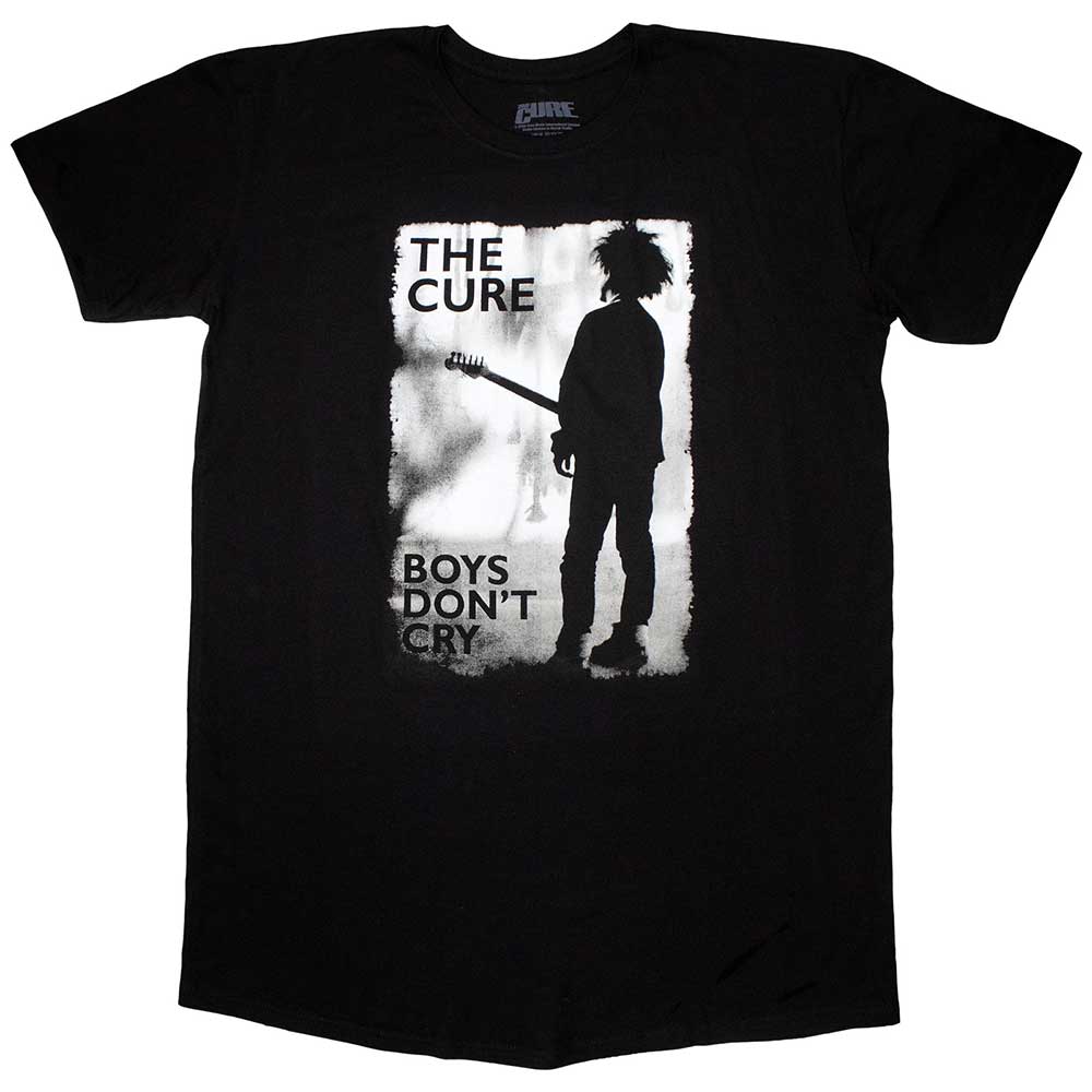 The Cure Ladies T-Shirt Dress Boys Don't Cry Black & White (XL)