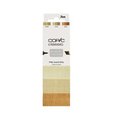 Copic Classic Designer Collection Marker Pen Set - Pale Wood Tints (3pk)
