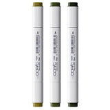 Copic Classic Designer Collection Marker Pen Set - Deep Forest Tints (3pk)