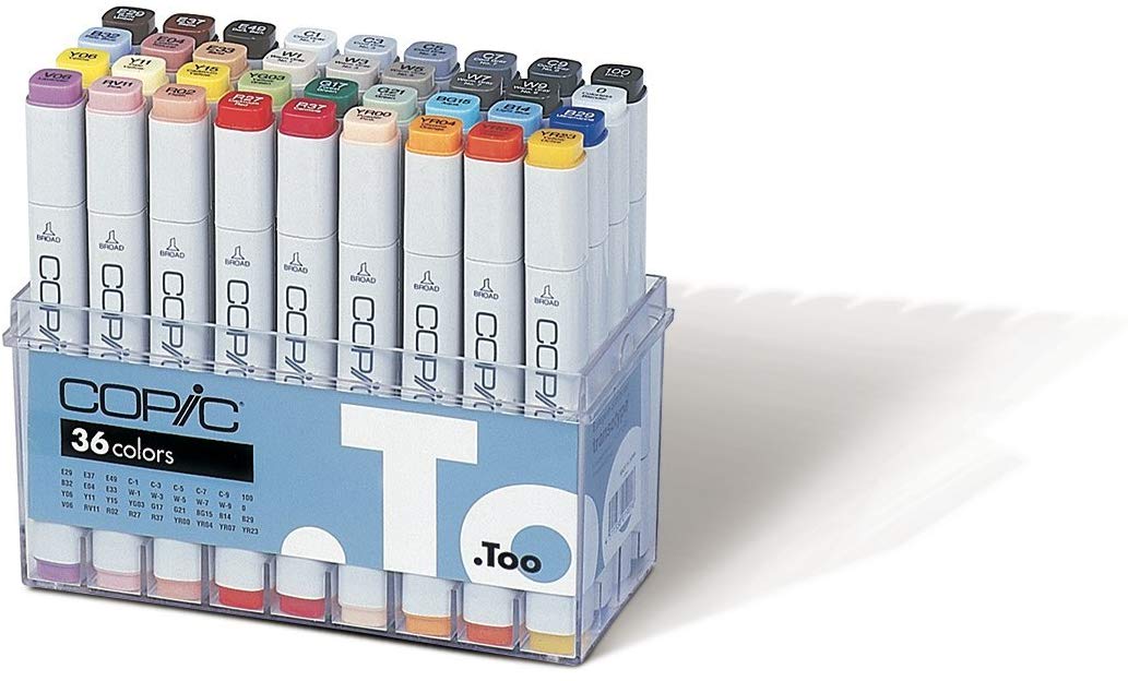 Copic Classic Marker Pen Set  (36pc)