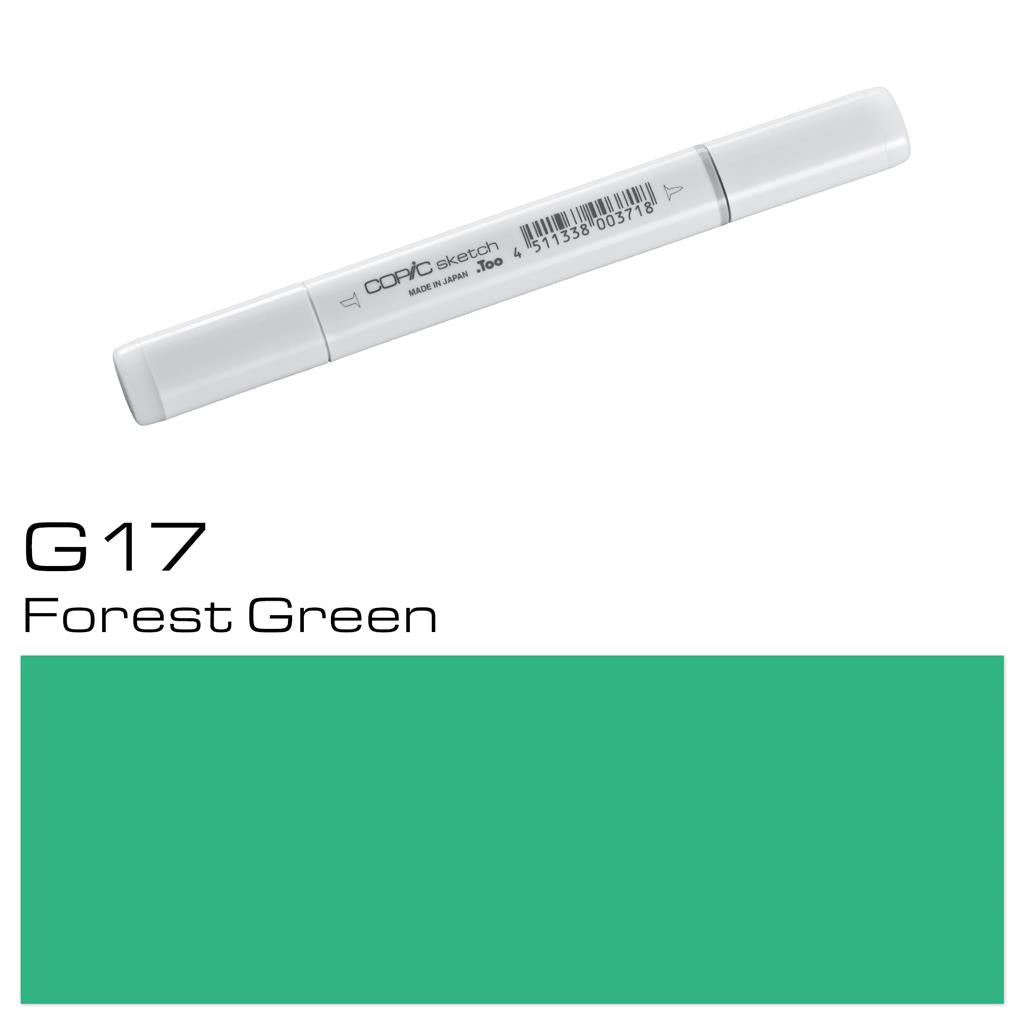 Copic Sketch Marker Pen Forest Green (G17)