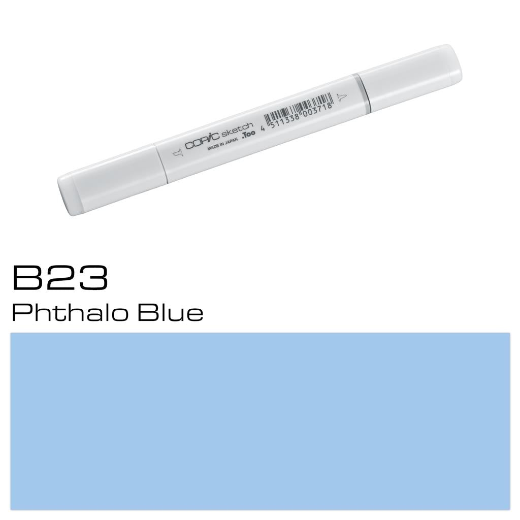 Copic Sketch Marker Pen Phthalo Blue (B23)